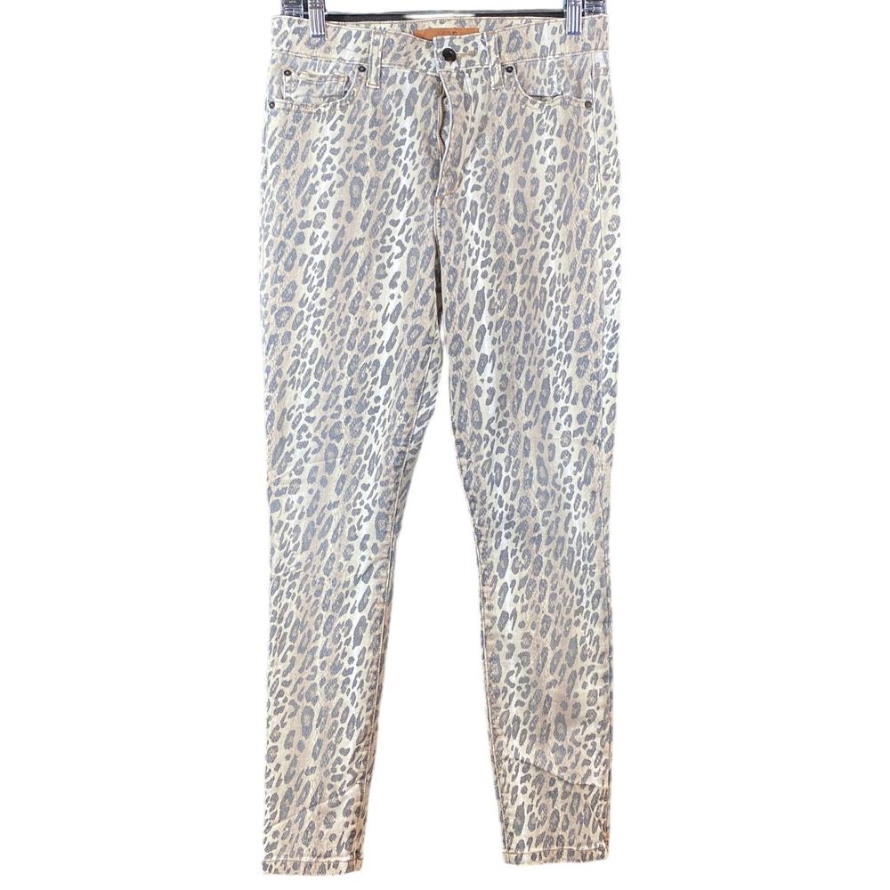 Joe's Jeans Leopard Print Skinny Jeans